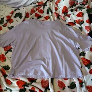 NWT Calvin Klein Crop Tee